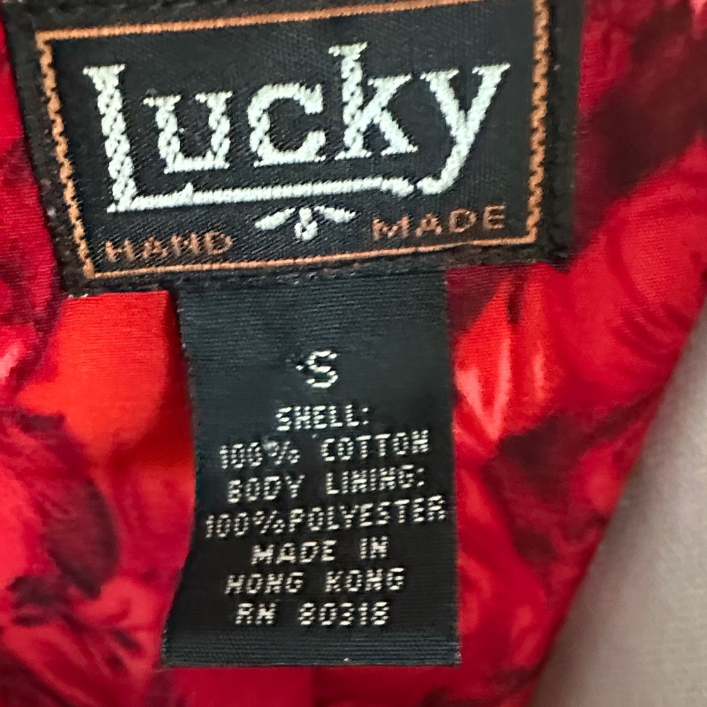 Handmade Velvet Blazer – Orange, Gold Buttons, Floral Lining, vintage charm. - Picture 2 of 15